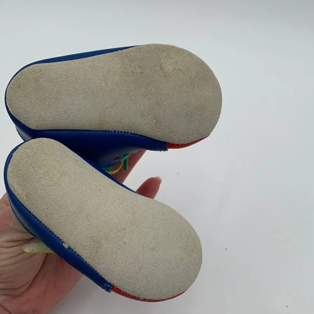 Vintage Gerber Baby Shoes Size 0 | Deadstock New in Package | Infant Newborn